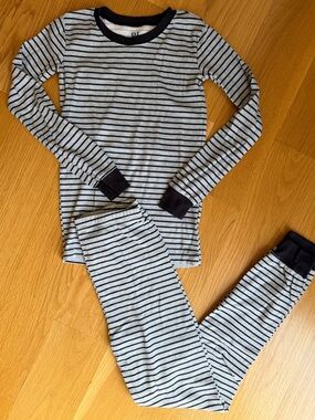BRAND NEW Boys Gray and Black Pajamas